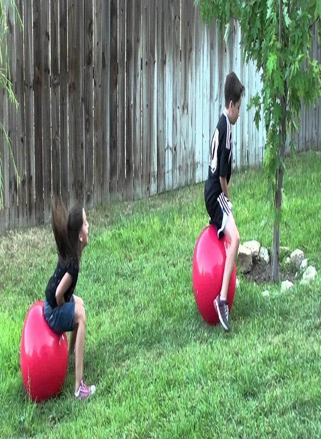 Istore Ball for Kids (Hippity Hop Ball, Hopping Ball, Bouncy Ball with Handles, Sit & Bounce, Kangaroo Bouncer, Jumping Ball) 65cm - Image 5